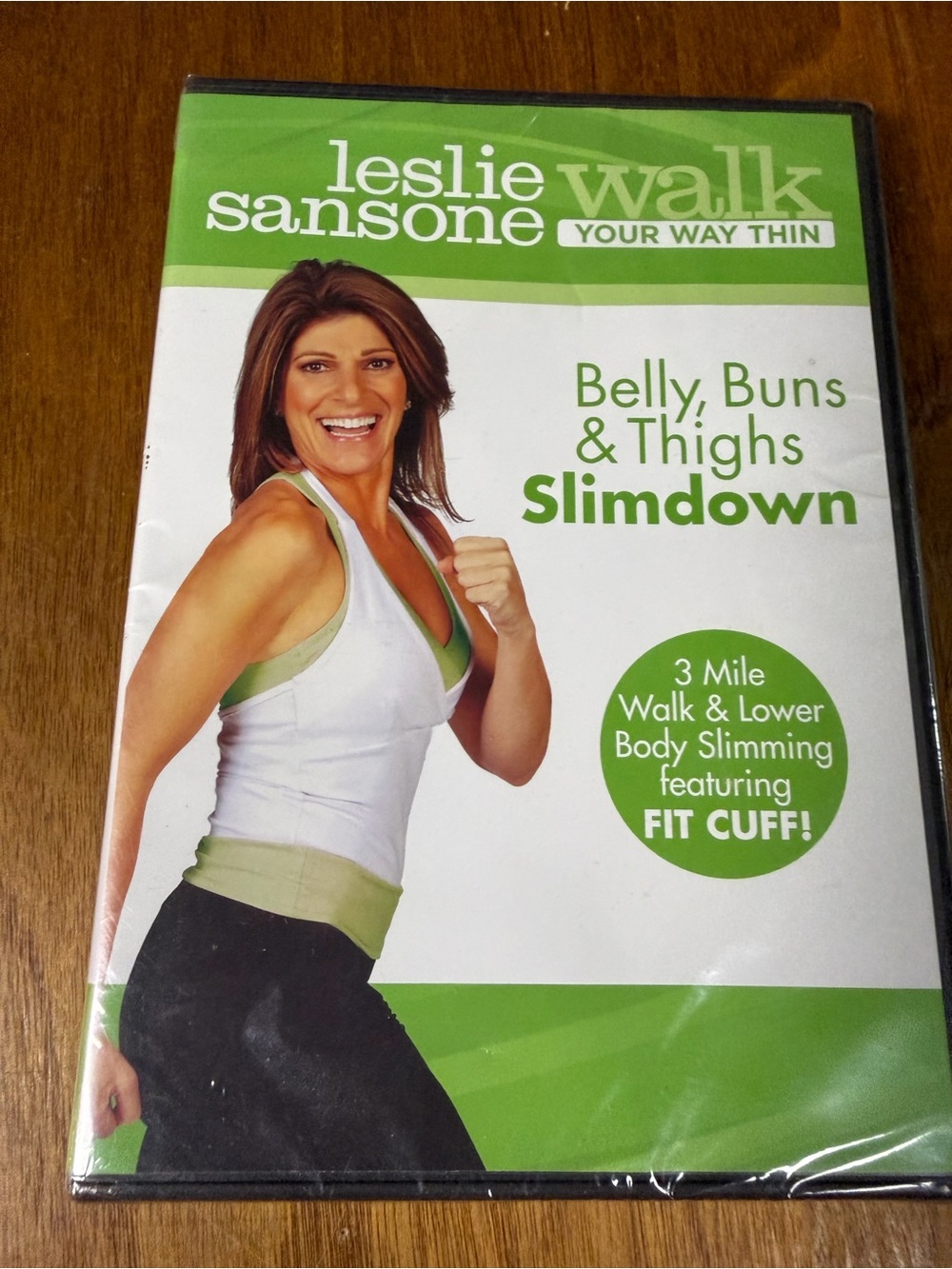 Leslie Sansone Walk Your Way Thin Belly Buns Thighs Slimdown DVD NEW SEALED
